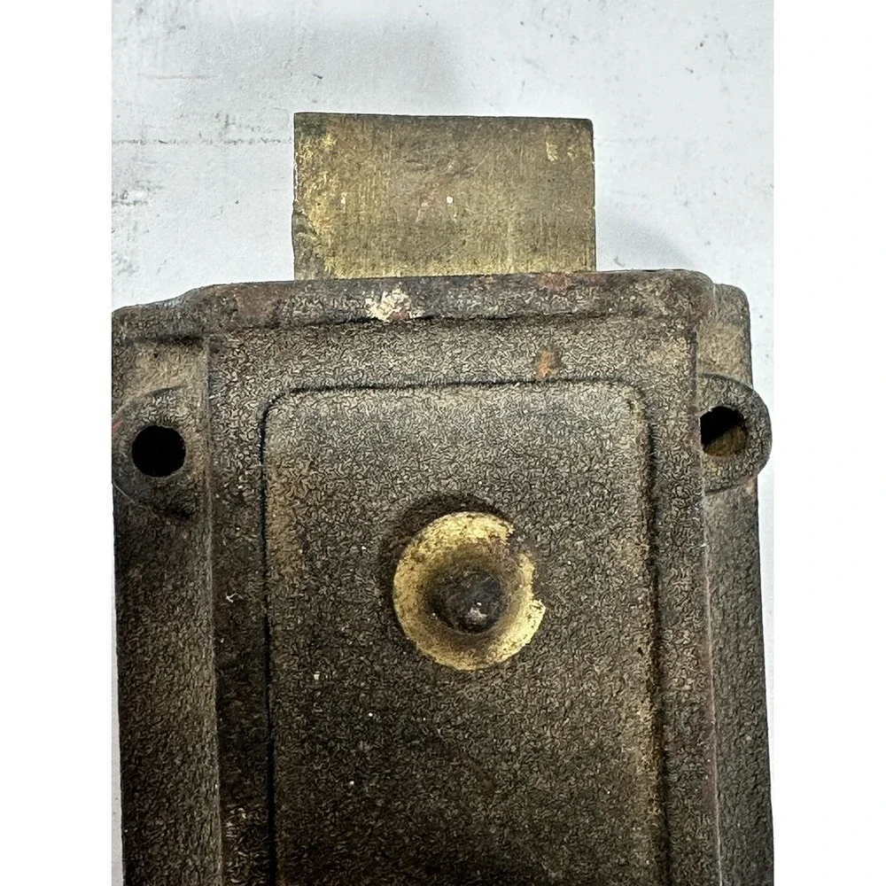 Old Russwin Cast Iron‎ Thumbturn Deadbolt Door Lock